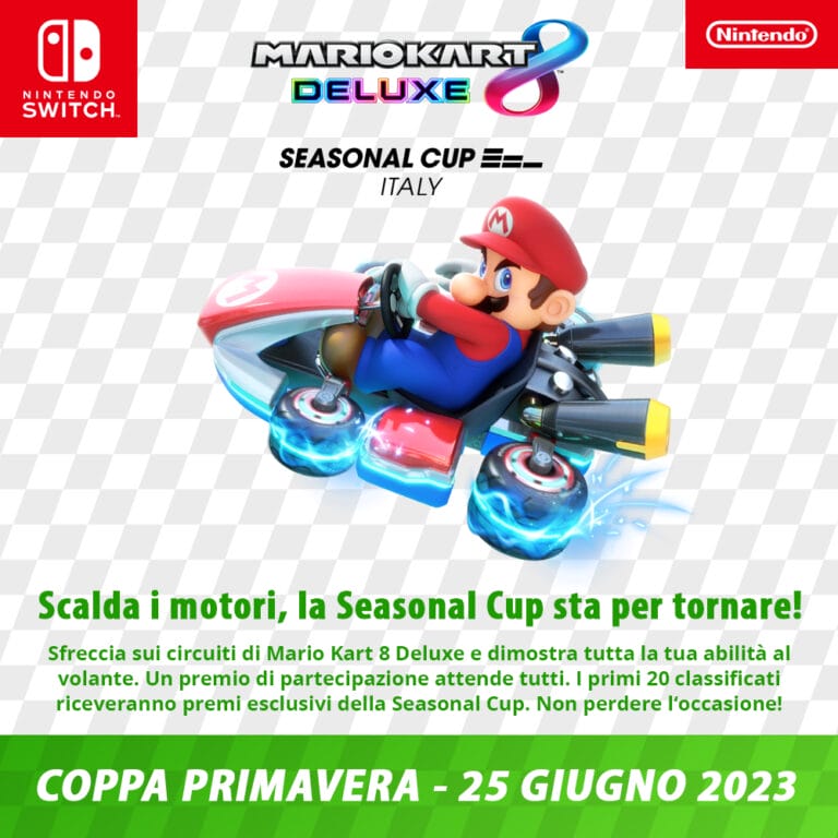 Mario Kart 8: La nuova Coppa inizia il 28 Giugno 2023
