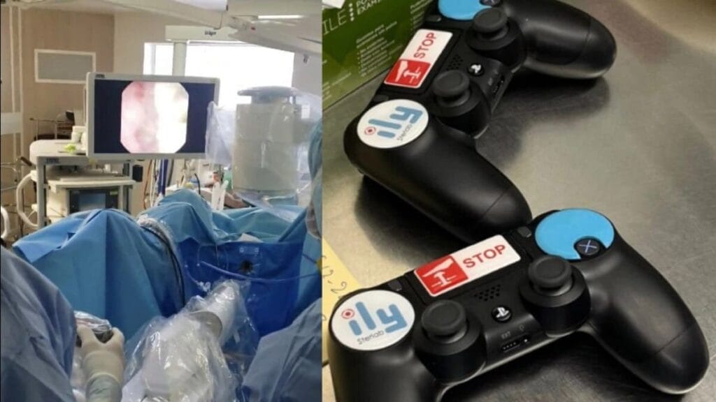 Chirurgo italiano usa il Dualshock 4 per operare