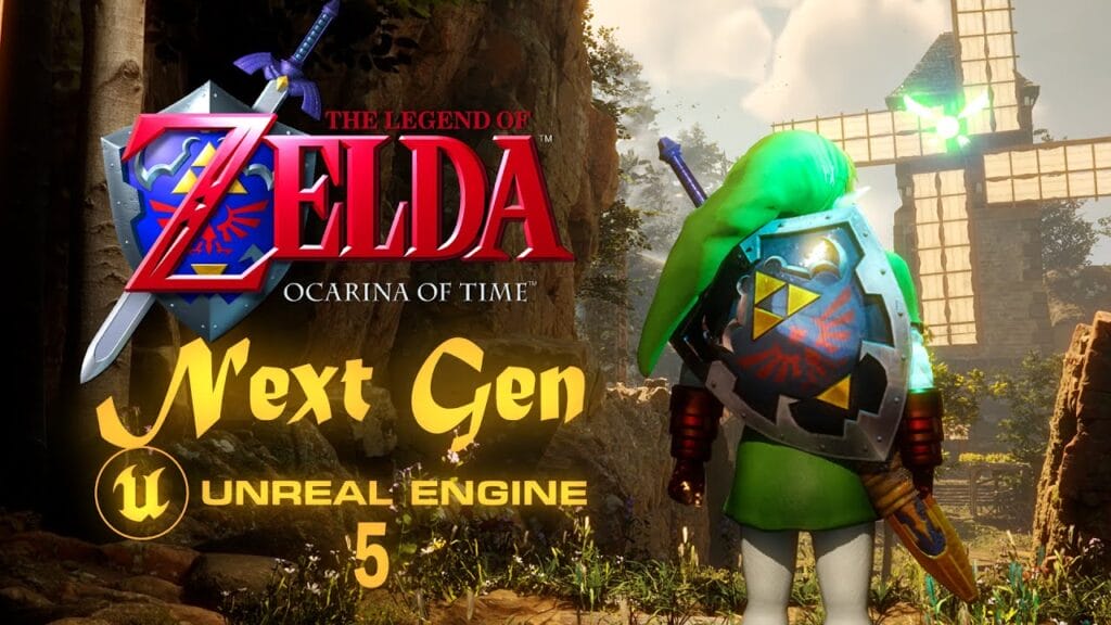 Ocarina of Time rivive in Unreal Engine 5
