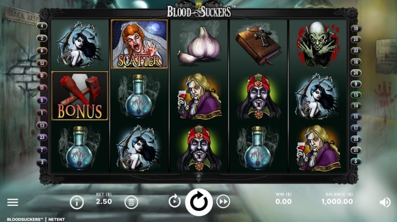 La slot più pagante Blood Suckers