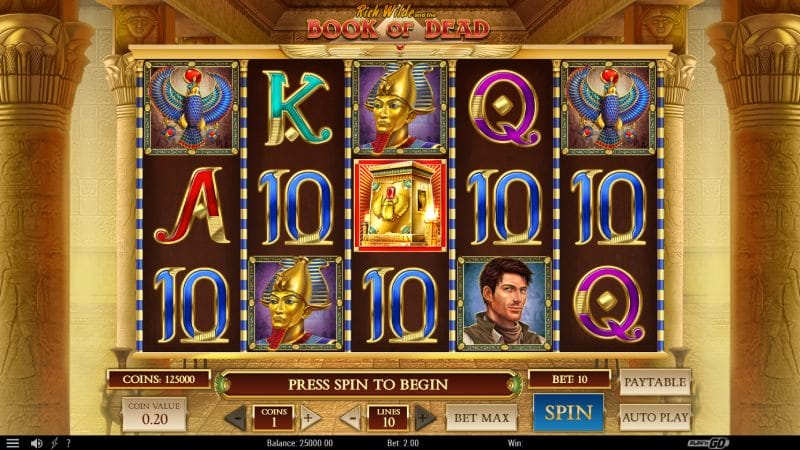 Slot del casinò Book of Dead