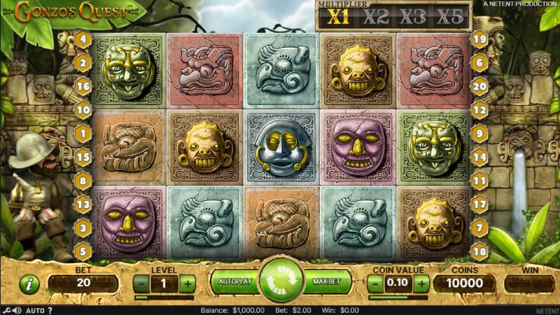 Migliore Slot Gonzo's Quest