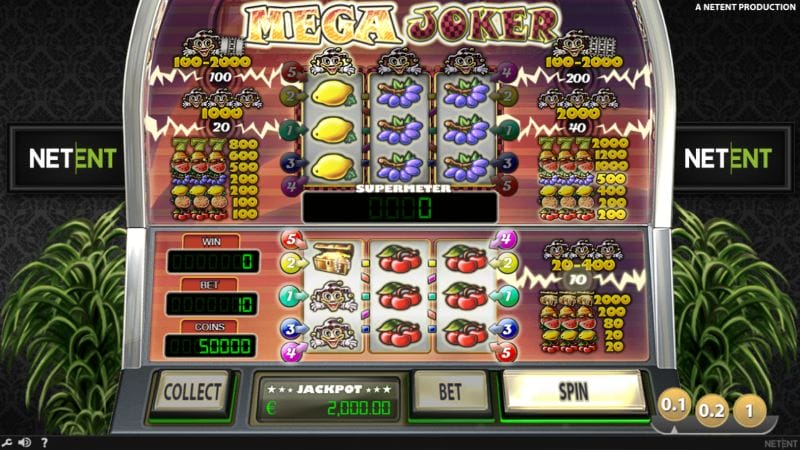 La slot più pagante Mega Joker