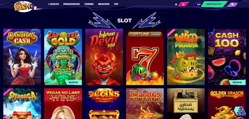 Gioca con i soldi su MrPacho