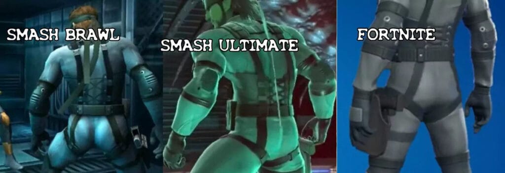 Giocatori di Fortnite discutono sul sedere di Snake