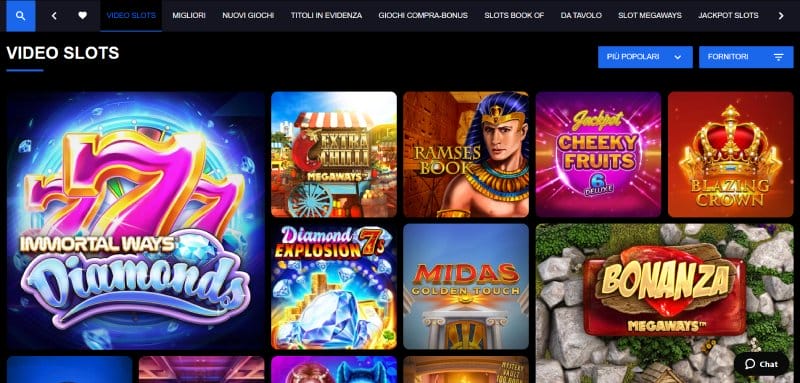 Giochi del casinò Pribet