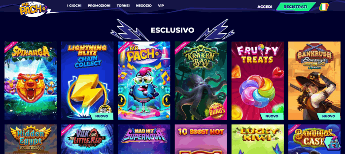 I migliori giochi del Casinò MrPacho