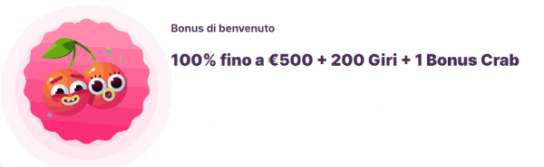 Nomini bonus di benvenuto