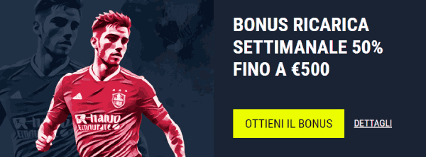 Rabona Bonus ricarica settimanale (sport)