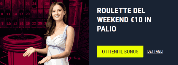 Rabona Roulette del weekend