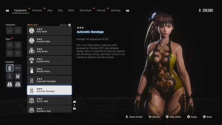 Come ottenere il costume sexy in Stellar Blade