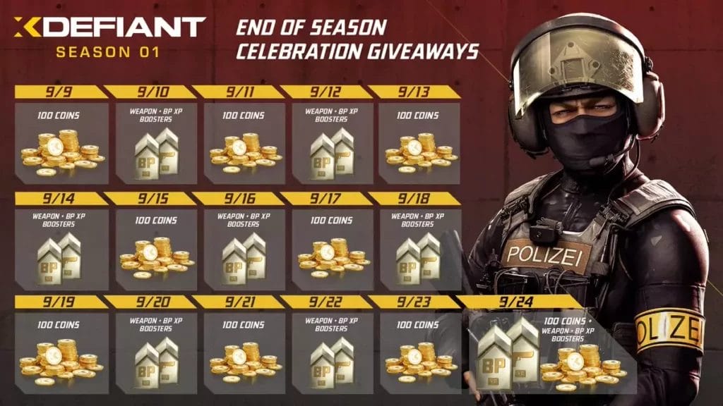 Ricompense GRATIS per tutti in XDefiant