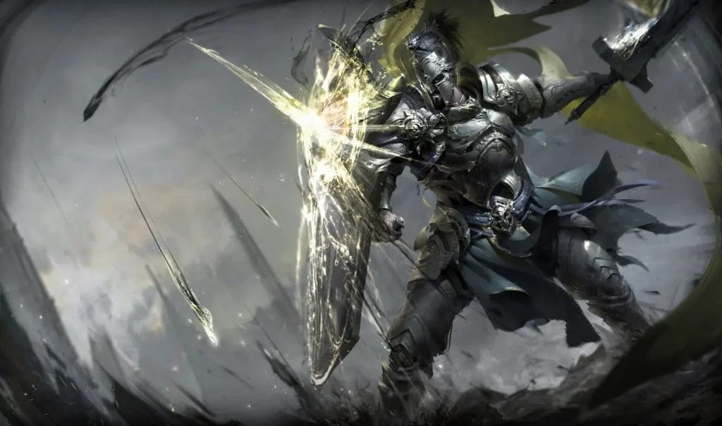 Migliori settaggi per la Build Spada e Scudo in Throne and Liberty