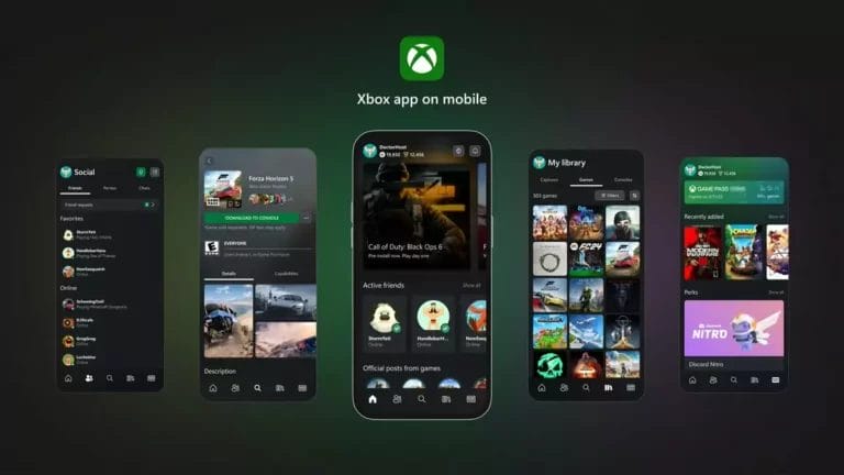 Disponibile l'app Xbox unificata su Mobile