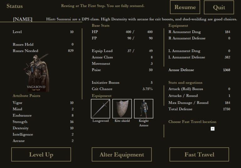 Elden Ring in versione Execel