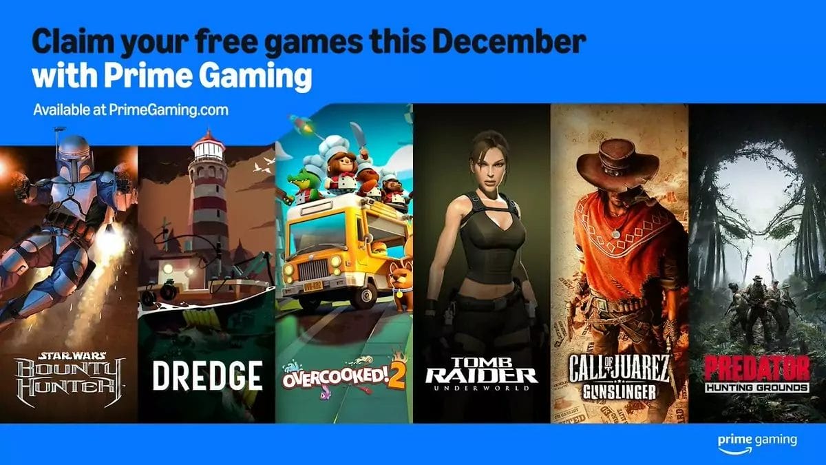 Amazon regala 10 giochi aggiuntivi a Dicembre 2024 con il Prime Gaming