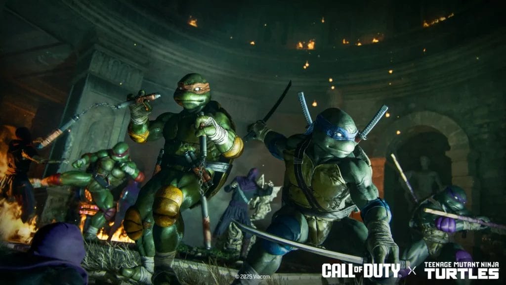 Le TMNT arrivano su COD