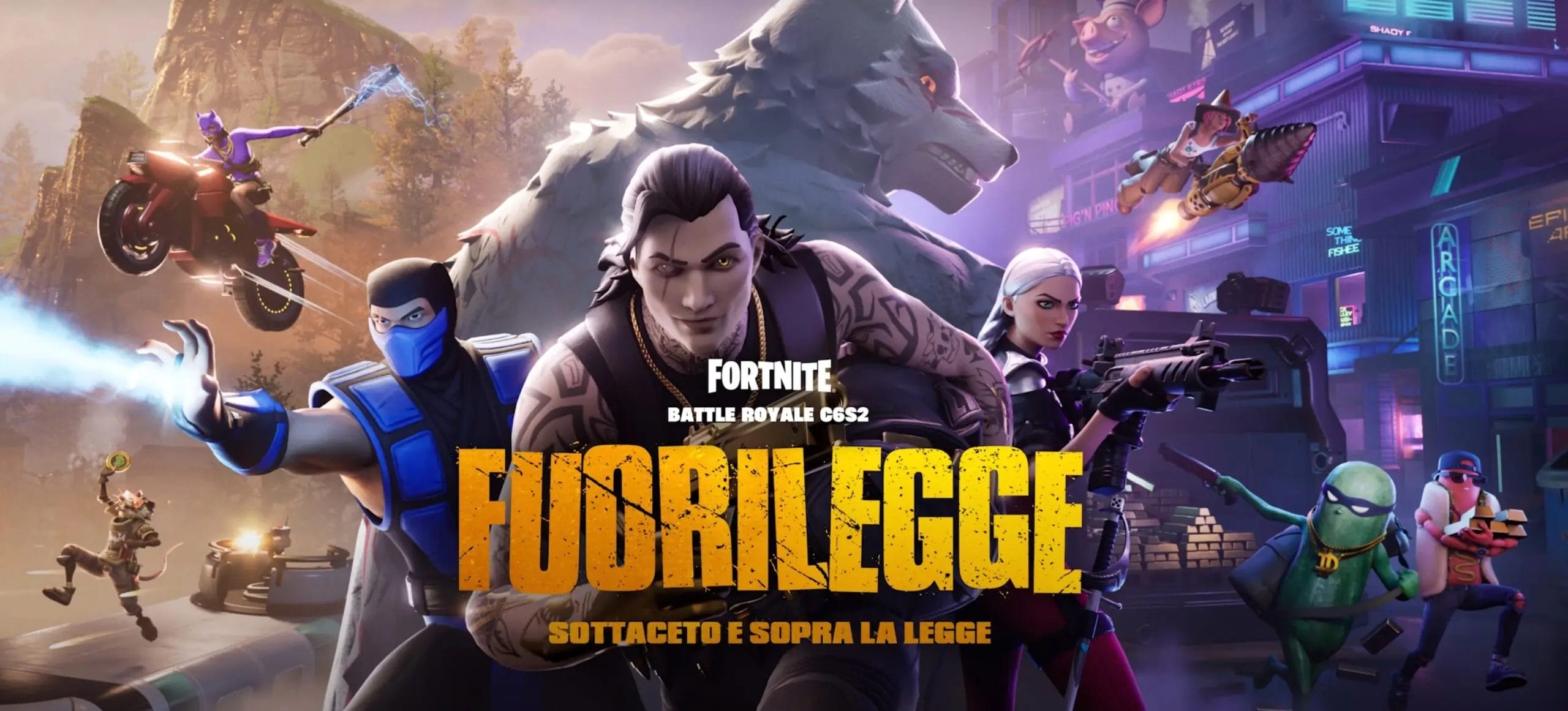 Fortnite Capitolo 6: Le novità della Stagione 2 Fuorilegge