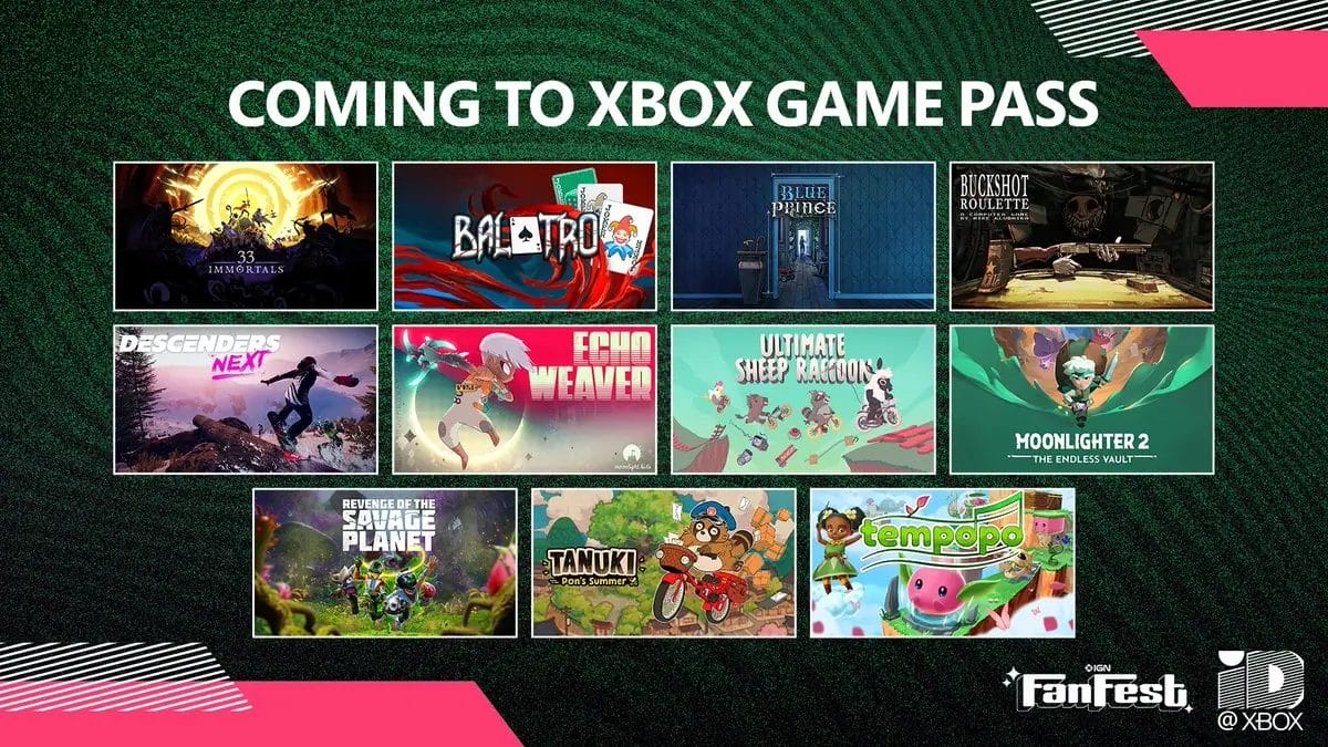 ID@Xbox all’IGN Fan Fest 2025: Microsoft punta sugli indie con nuove uscite su Game Pass