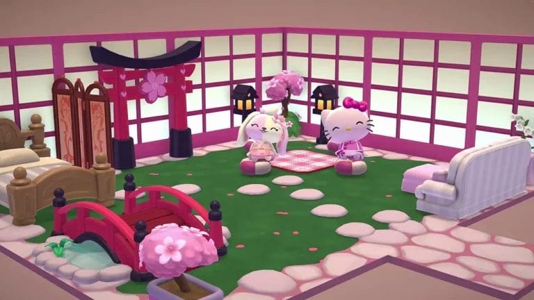 Guida alla personalizzazione dei mobili in Hello Kitty