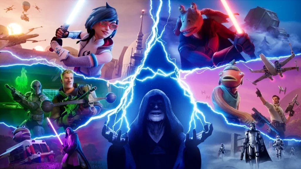 L'universo di Star Wars in Fortnite