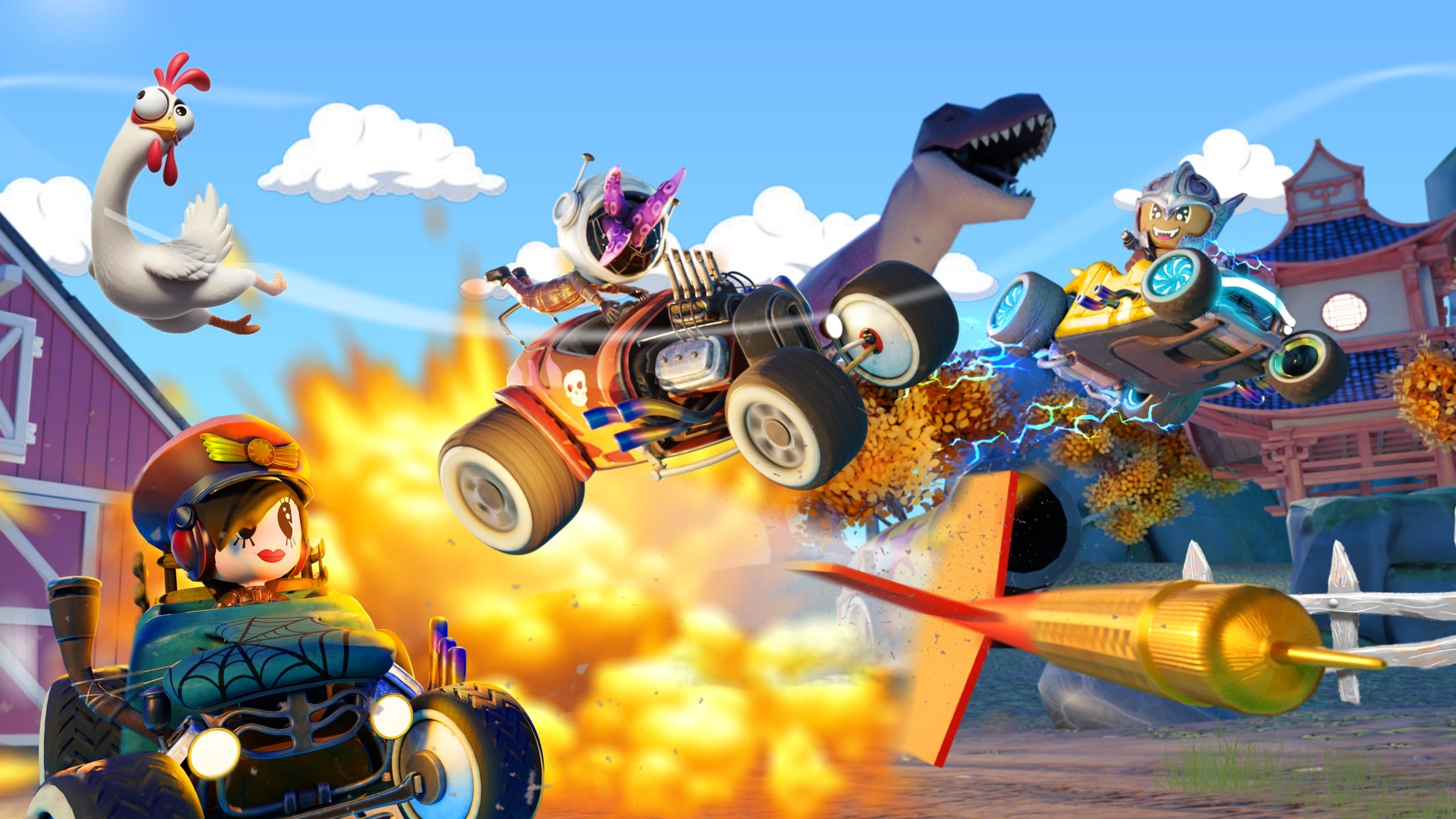 Hot Rod da Gamerbrain.net Hot Rod Mayhem Recensione – Caos su quattro ruote
