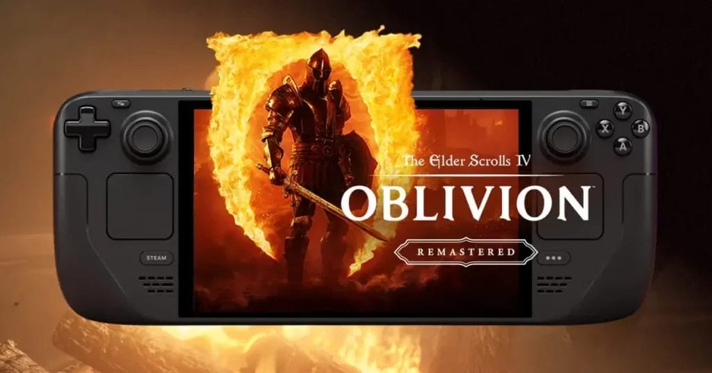 Oblivion è verificato su Steam Deck ma gira male