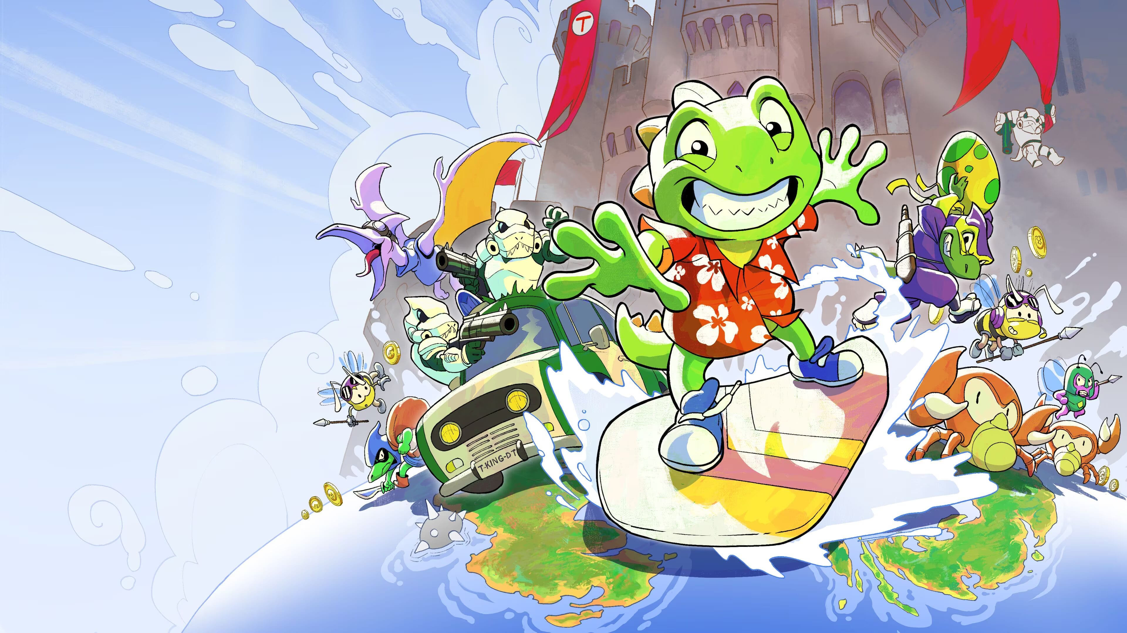 Dinopunk The Cacops Adventure Recensione: Un platform per veri nostalgici Dinopunk The Cacops Adventure Recensione: Un platform per veri nostalgici