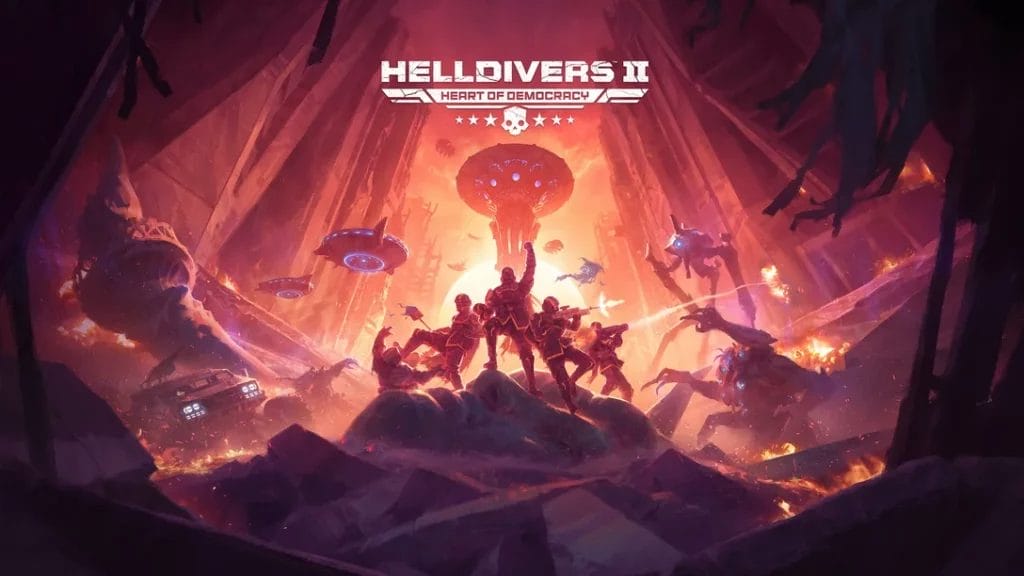 helldivers 2 si aggiorna con il cuore della democrazia
