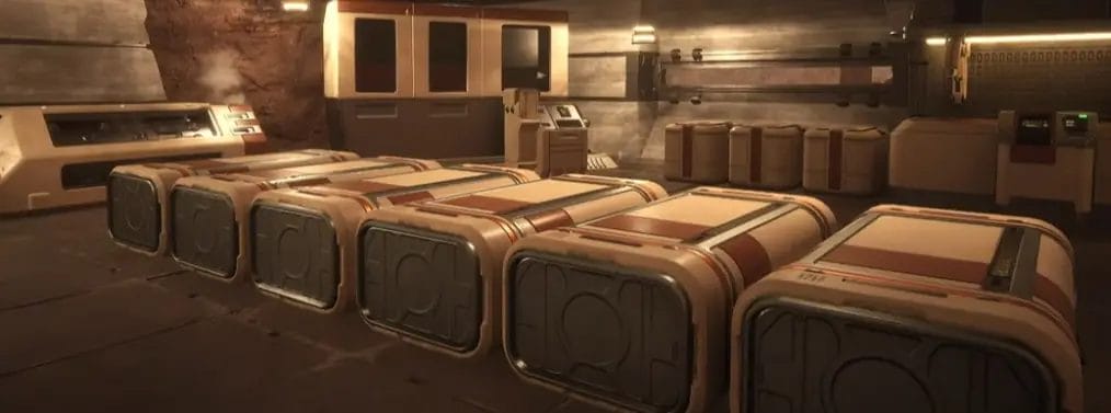 Come impilare contenitori e bauli in Dune Awakening