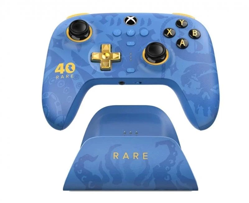 8bitdo festeggia i 40 anni di rare con un controller xbox a tema