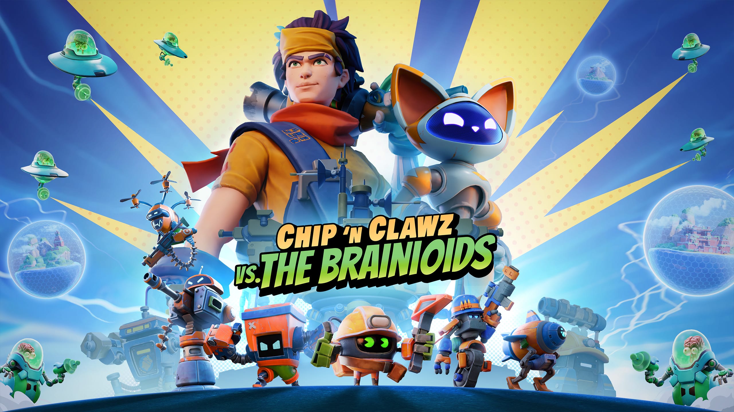 chip 8216n clawz vs the brainioids recensione l8217azione incontra la strategia in un8217avventura esplosiva