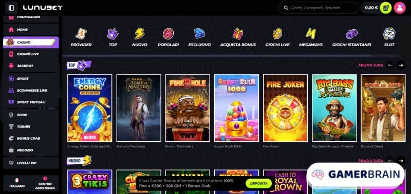 Gioca ai giochi non AAMS su casino