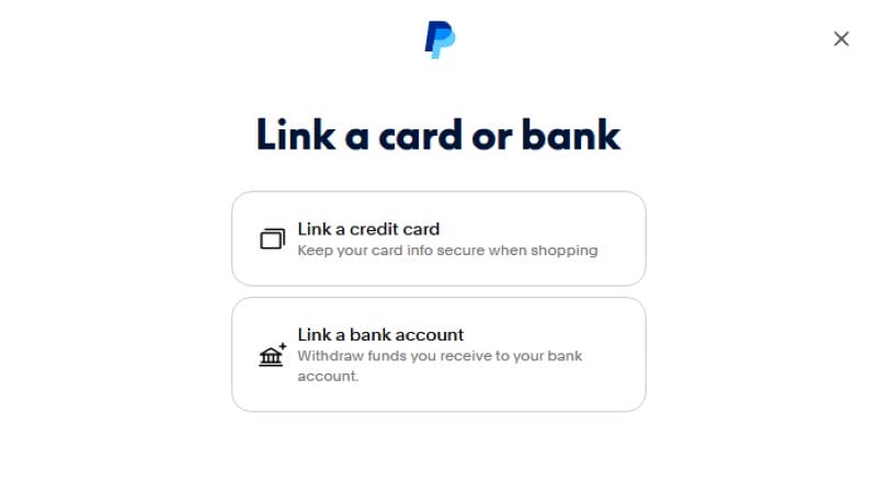 PayPal metodi pagamenti