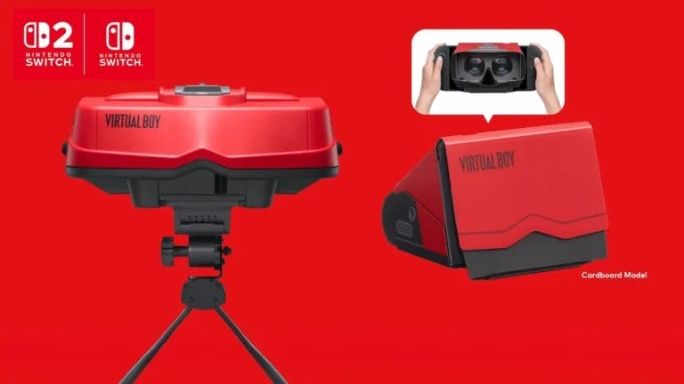 Il Virtual Boy arriva su Switch 2