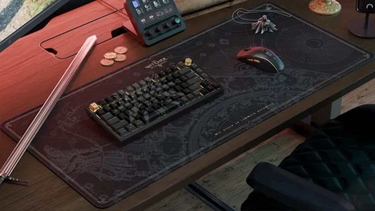 corsair celebra i 10 anni di the witcher 3 con una collezione esclusiva di periferiche da collezione da Gamerbrain.net corsair celebra i 10 anni di the witcher 3 con una collezione esclusiva di periferiche da collezione