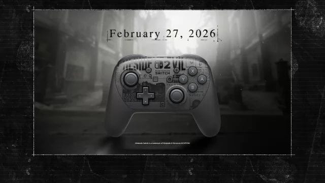 Nintendo Switch 2: Arriva il Controller Pro dedicato a Resident Evil Requiem