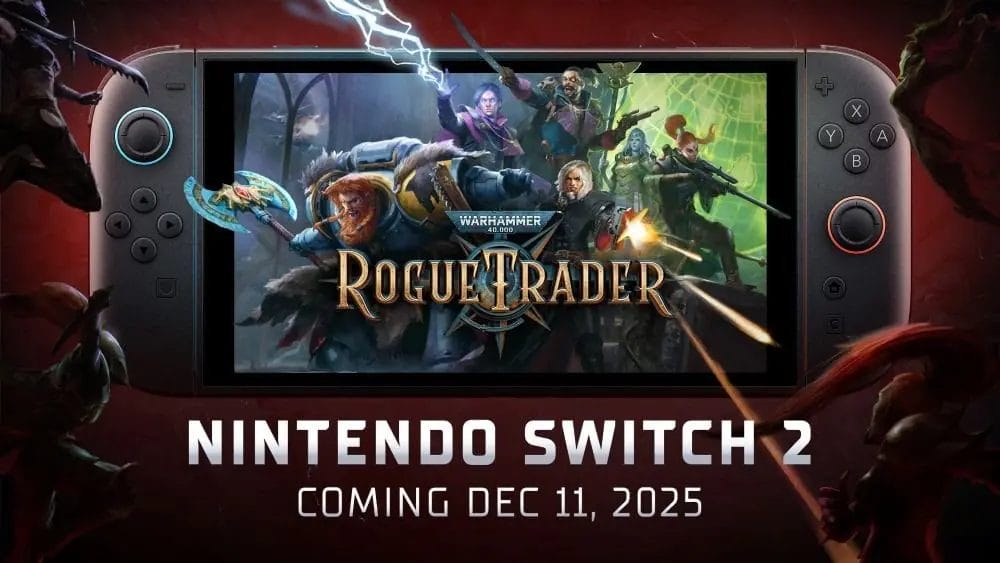 Warhammer 40,000: Rogue Trader sbarca su Nintendo Switch 2 l’11 dicembre 2025 Warhammer 40,000: Rogue Trader sbarca su Nintendo Switch 2 l’11 dicembre 2025