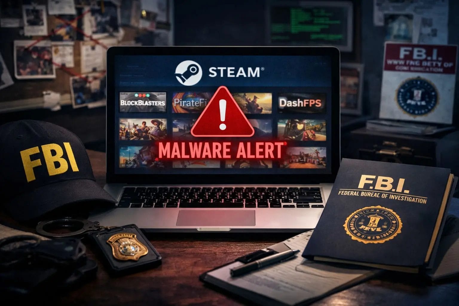 steam indagine dell8217fbi sui giochi che diffondono malware da Gamerbrain.net steam indagine dell8217fbi sui giochi che diffondono malware